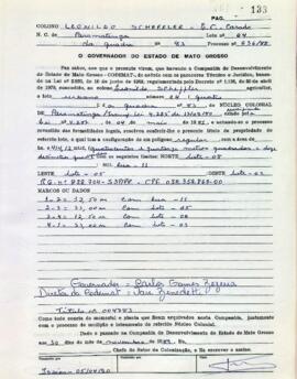 NÚMERO DO TÍTULO: 004783