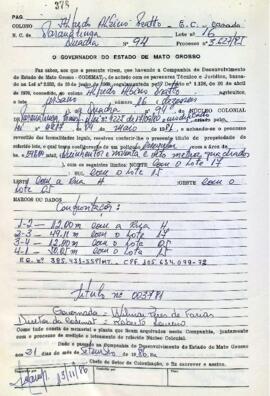 NÚMERO DO TÍTULO: 003781