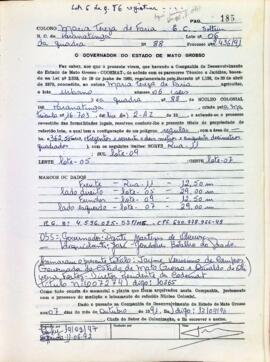 NÚMERO DO TÍTULO: 007274