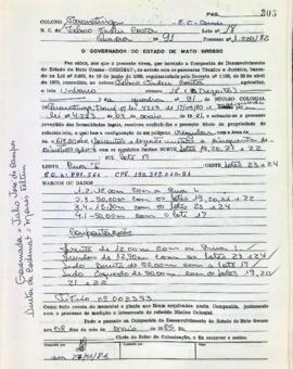 NÚMERO DO TÍTULO: 002373