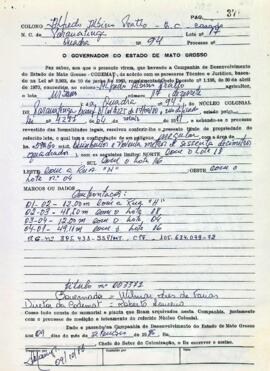 NÚMERO DO TÍTULO: 003372