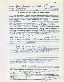 NÚMERO DO TÍTULO: 001720