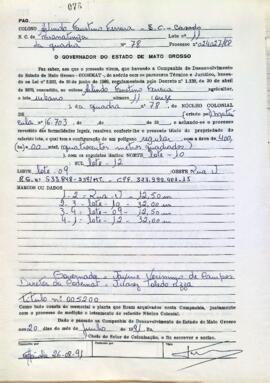 NÚMERO DO TÍTULO: 005200