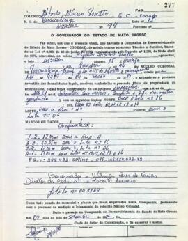 NÚMERO DO TÍTULO: 003303