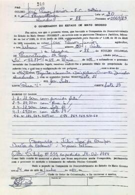 NÚMERO DO TÍTULO: 555