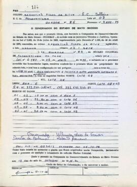 NÚMERO DO TÍTULO: 003617