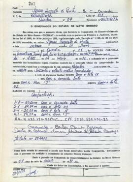 NÚMERO DO TÍTULO: 004903