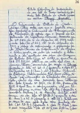 NÚMERO DO TÍTULO: SEM DADOS